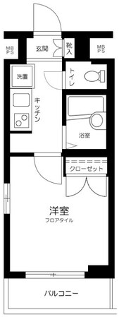 エクシム雪谷大塚の物件間取画像